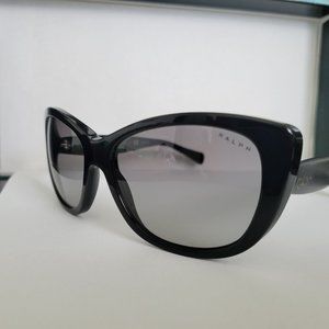 Authentic Ralph Lauren Black Cat Eye Sunglasses Women's